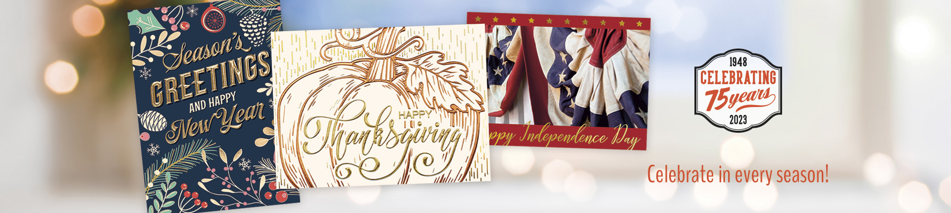 Greeting Cards by Holiday